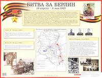 Великая Отечественная война. Битва за Берлин. Наглядное пособие