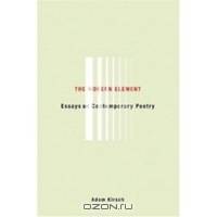 The Modern Element – Essays on Contemporary Poetry