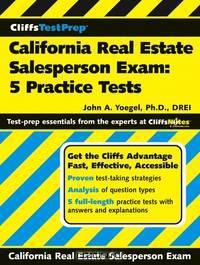 CliffsTestPrep® California Real Estate Salesperson Exam