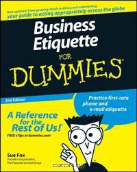 Business Etiquette For Dummies®