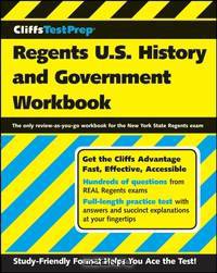 CliffsTestPrep® Regents U.S. History and Government Workbook