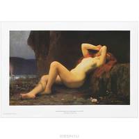 Julies Joseph Leefevre. Mary Magdalene in a Grotto. Постер