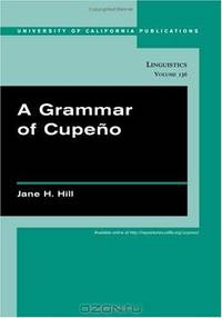 A Grammar of Cupeno