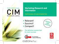 CIM Revision Cards Marketing Research and Information