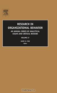 Research in Organizational Behavior,27