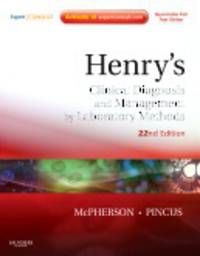 Henry&apos;s Clinical Diagnosis and Management by Laboratory Methods, / Клиническая диагностика по лабораторным методам