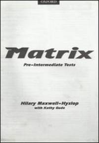 Matrix Pre-Intermediate. Tests