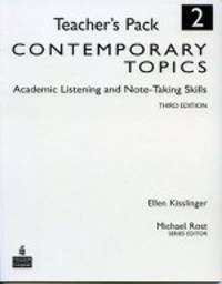 Contemporary Topics, 3rd Edition, Level 2. Teacher's Book