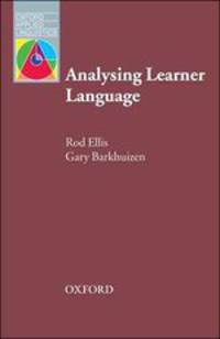 Oxford Applied Linguistics. Analysing Learner Language