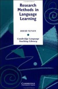 Cambridge Language Teaching Library. Research Methods in Language Learning