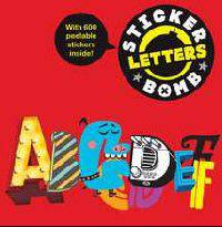 Stickerbomb Letters. Studio Rarekwai