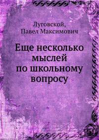 Еще несколько мыслей по школьному вопросу