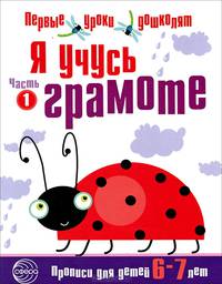 Я учусь грамоте. Прописи для детей 6-7 лет. В 2-х частях. Часть 1