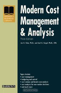 Modern Cost Management and Analysis