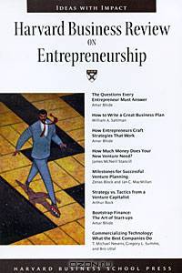 Harvard Business Review on Entrepreneurship
