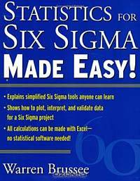 Statistics for Six Sigma Made Easy