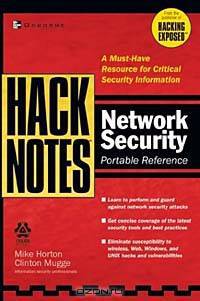 HackNotes(tm) Network Security Portable Reference