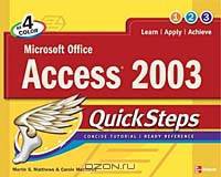 Microsoft Office Access 2003 QuickSteps