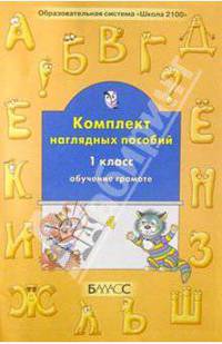Обучение грамоте. 1 класс. Комплект наглядных пособий. Часть 4. ФГОС