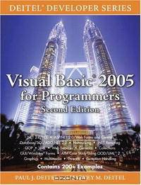 Visual Basic(R) 2005 for Programmers (2nd Edition) (Deitel Developer)