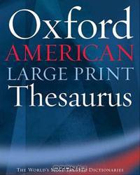 The Oxford American Large Print Thesaurus