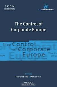 The Control of Corporate Europe (Feem Studies in Economics)