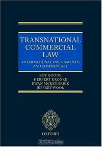 Transnational Commercial Law: International Instruments And Commentary