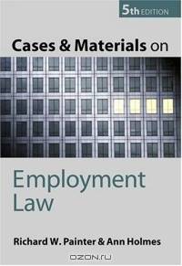 Cases And Materials On Employment Law