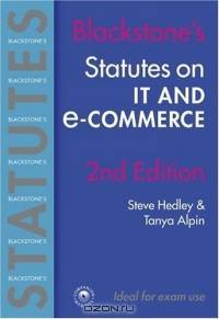 Statutes On It & E-commerce (Blackstone