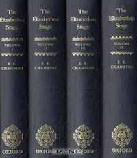 The Elizabethan Stage: 4-volume set