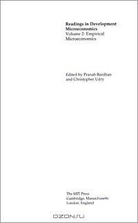 Readings in Development Economics, Vol. 2: Empirical Microeconomics