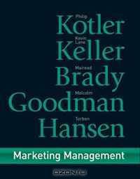 Marketing Management: First European Edition