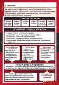 Комплект таблиц. ОБЖ. Гигиена (8 таблиц)