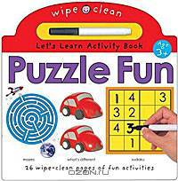 Wipe Clean Activity Puzzle Fun (Wipe Clean: Let