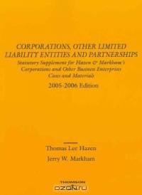 Corporations and Other Limited Liability Entities and Partnerships, Selected Statutes: Law009000