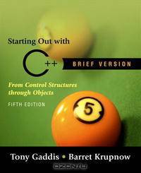 Starting out with C++ Brief (5th Edition)