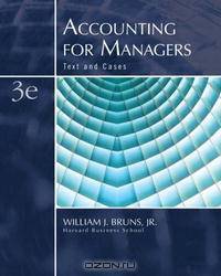 Accounting for Managers: Text and Cases