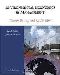 Environmental Economics and Management: Theory, Policy and Applications