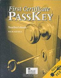 First Certificate Passkey: Teacher