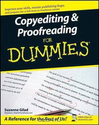 Copyediting & Proofreading For Dummies
