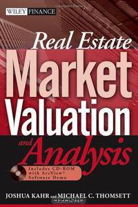 Real Estate Market Valuation and Analysis+ CD