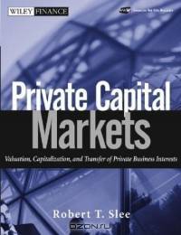 Private Capital Markets: Valuation, Capitalization, and Transfer of Private Business Interests