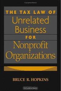 The Tax Law of Unrelated Business for Nonprofit Organizations