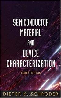 Semiconductor Material and Device Characterization