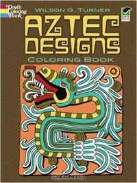 Aztec Designs Coloring Book