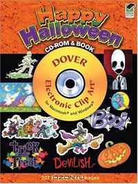 Happy Halloween CD-ROM and Book (Electronic Clip Art)