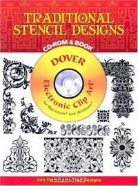 Traditional Stencil Designs CD-ROM and Book