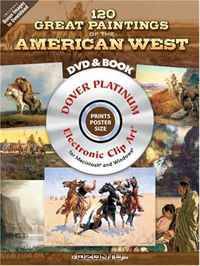 120 Great Paintings of the American West Platinum DVD and Book