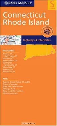 Rand McNally Connecticut Rhode Island: Highways & Interstates (Rand McNally Folded Map: States)