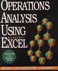 Operations Analysis Using Microsoft" Excel